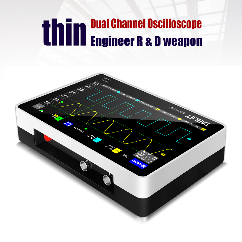 Osciloscópio de Tablet de Cana - Fnirsi Digital Oscilloscope Handheld avaliação e preço
